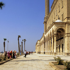 The mosque of Muhammad Ali, the Cairo citadel