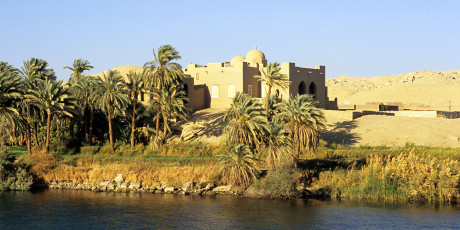 Nubian house at the Nile