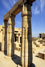 Karnak temple, in the hall of Thutmose III