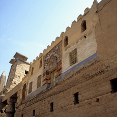 Luxor temple, mosque of Abu el-Haggag