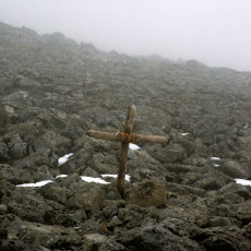 A cross on Ben Nevis