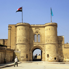 The Cairo citadel, gatehouse