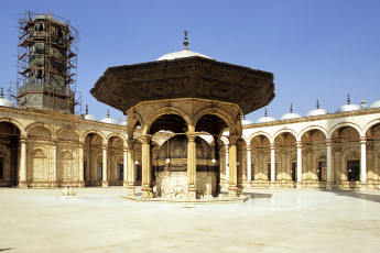Muhammad Ali mosque, ablutions fountain