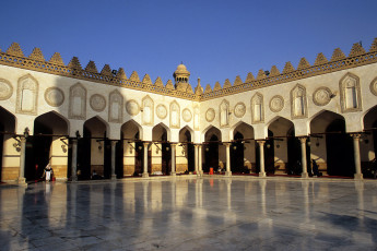 Al-Azhar mosque, courtyard