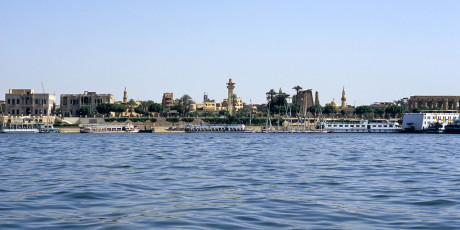 Luxor seen from the Nile