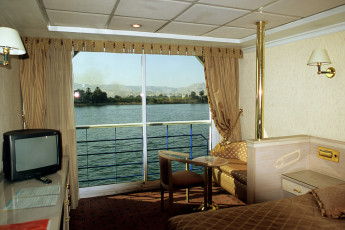 The Nile seen from my cruise ship cabin
