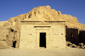 Deir el Medina, Ptolemaic temple of Hathor