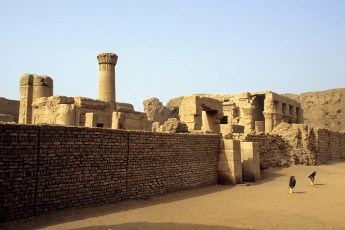 Edfu, temple ruins