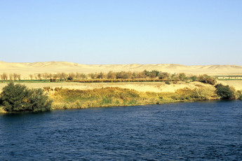 On the Nile between Luxor and Aswan