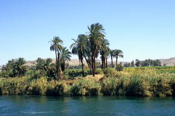 On the Nile between Luxor and Aswan