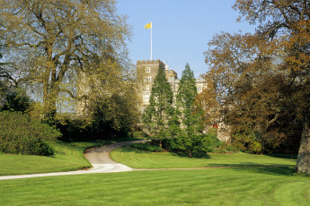 Powderham Castle, southwestern view