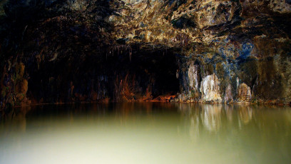 Underground lake, Saalfeld