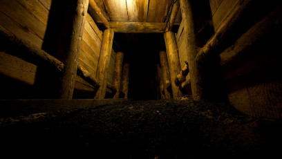 Gallery, underground mine, Saalfeld