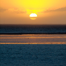 Sunrise, German North Sea