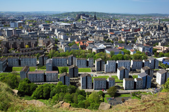 Edinburgh seen from Arthur's Seat, 2012
