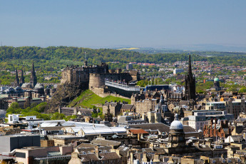 Edinburgh seen from Arthur's Seat, 2012