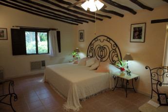 Bedroom at Hacienda Chichen, Yucatan