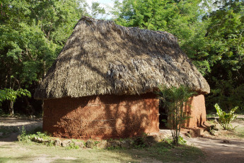 Mayan hut, Chichen Itza