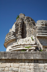 The roof of El Caracol, Chichen Itza