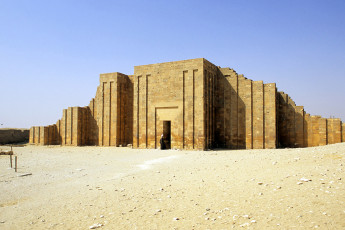 Saqqara, entrance to the Djoser complex