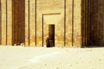 Saqqara, entrance to the Djoser complex